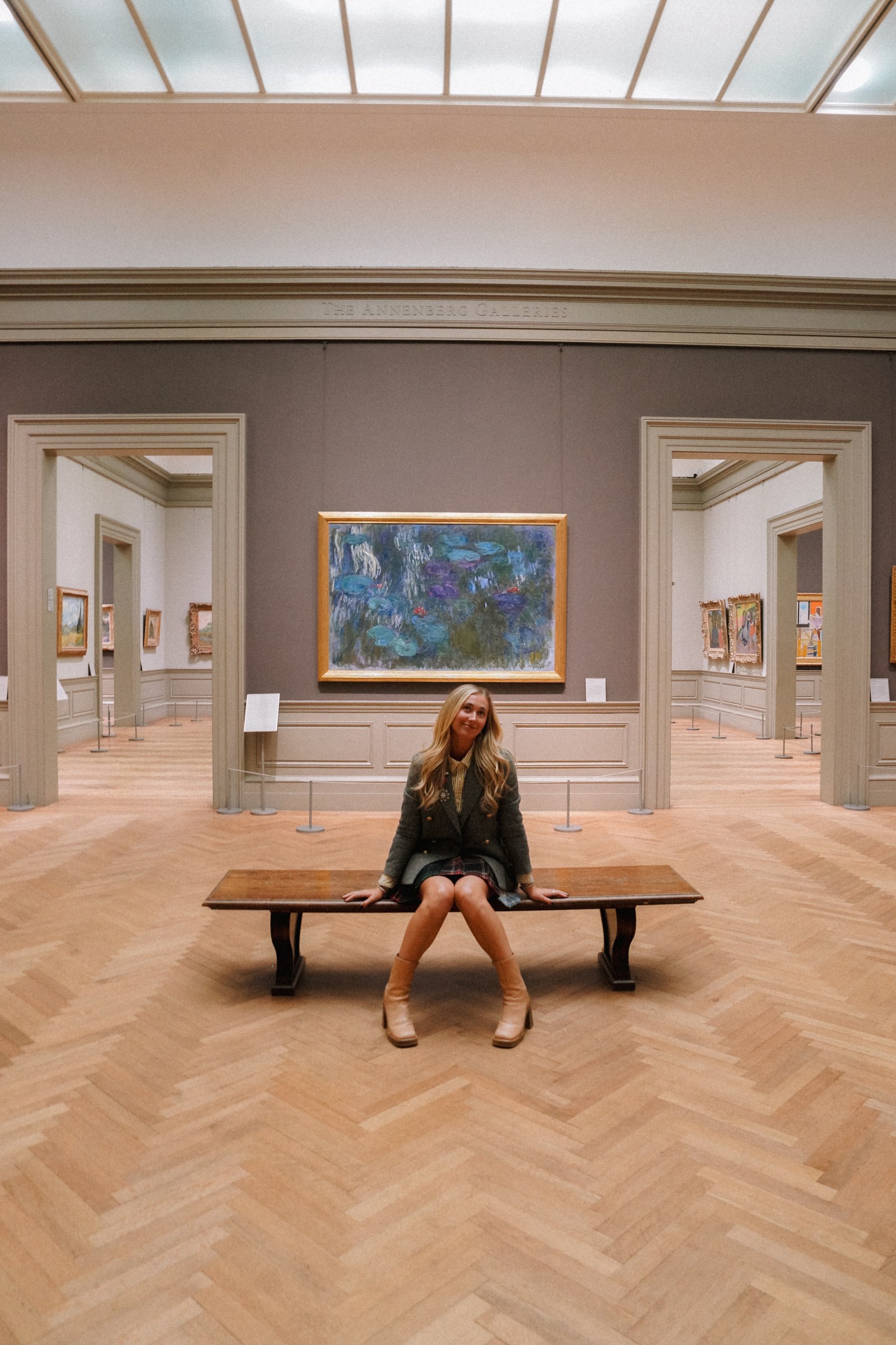 The Art Girl writing